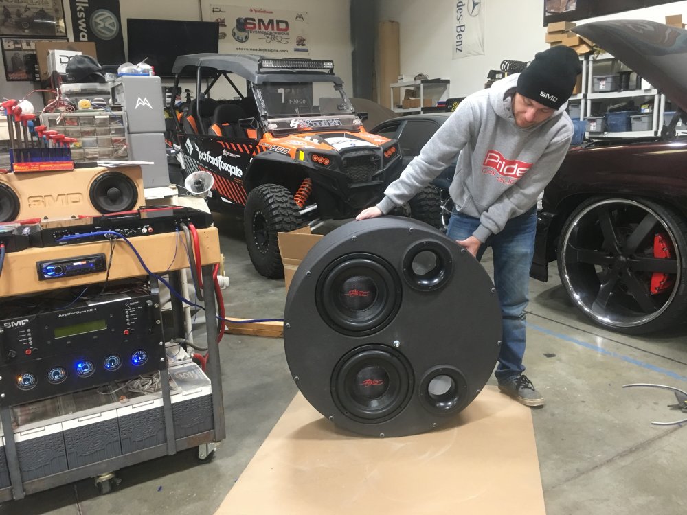 ford excursion subwoofer box