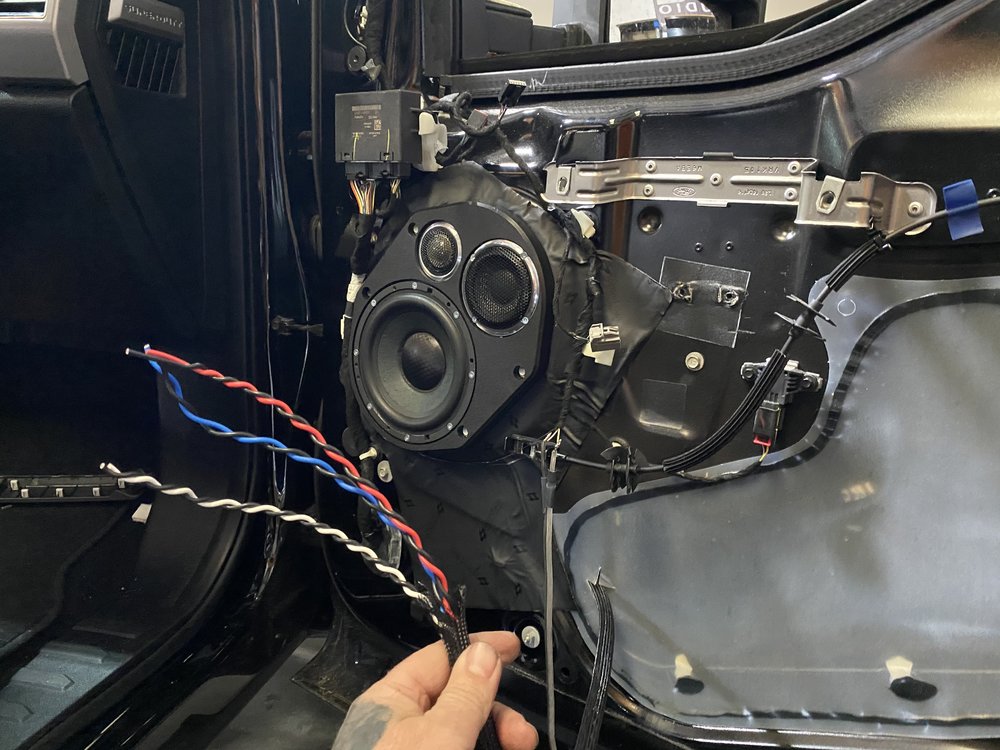 2017 Ford F250 6.7 Superduty Build Project - Sound system, Front Doors ...